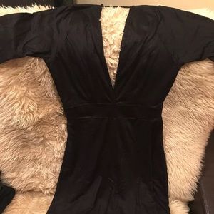 ZhenNymph Black HummingBird Dress Size M